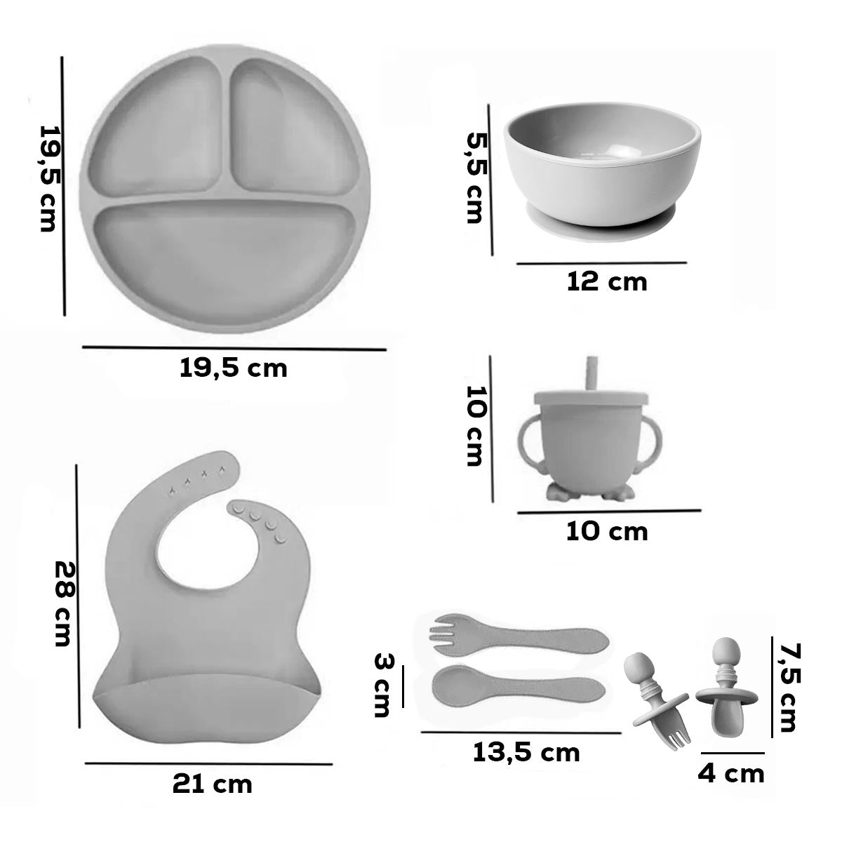 Set de alimentación para bebé