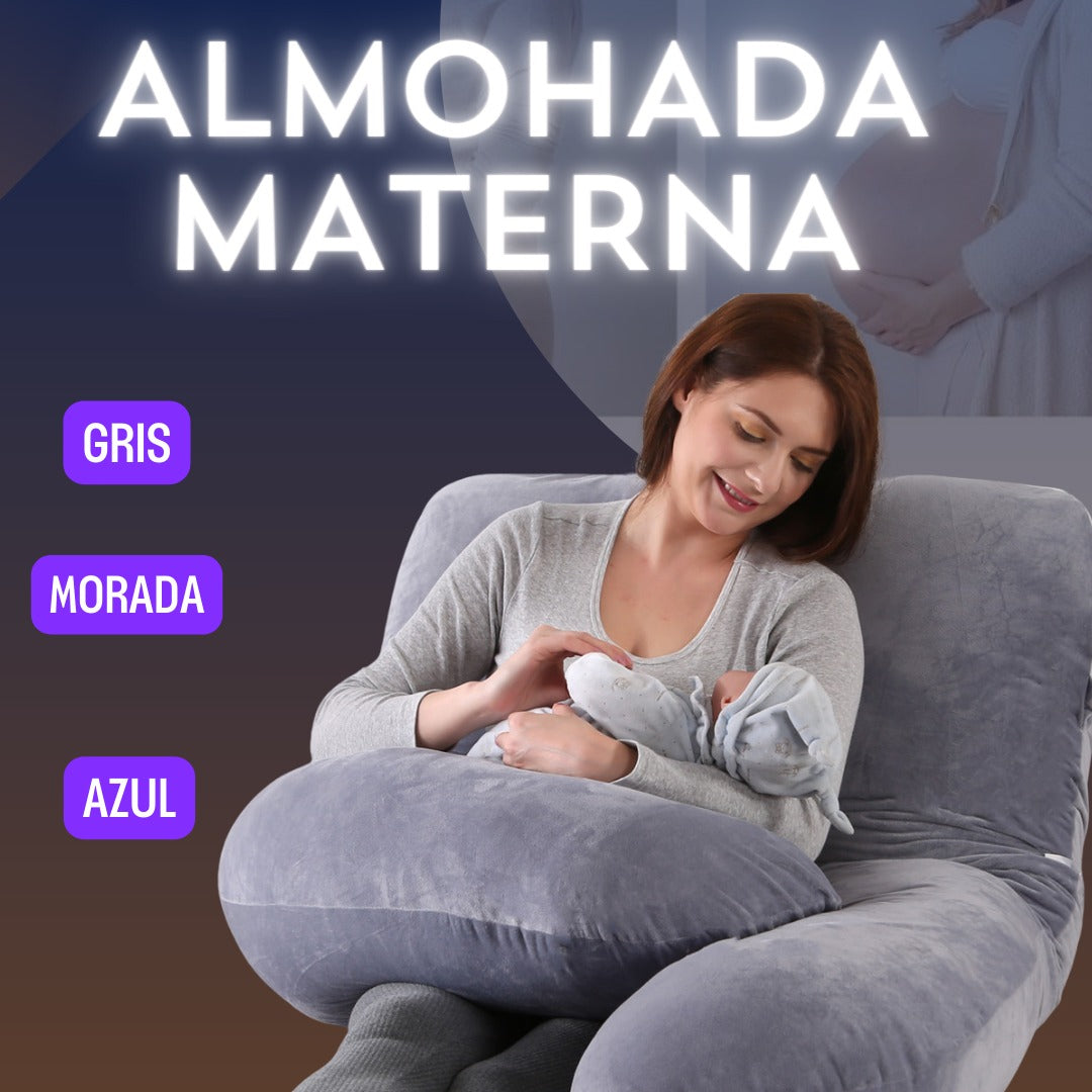 ALMOHADA PARA EMBARAZADAS  CON RELLENO